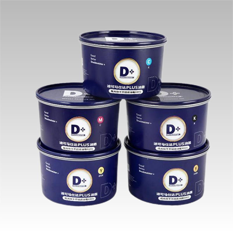 Hot Sale Eco-friendly Hight Quality Sheet Fed Soy Natural Offset Printing Ink with Process CMYK Color