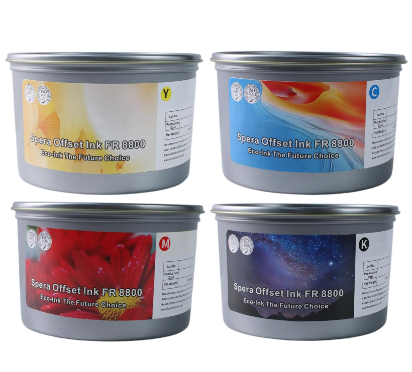 Hot Sale Spera Eco-Friendly Solvent Based Soy Printing Ink Offset Printing Ink 4 Color Resin Offset Ink CMYK - Image 2