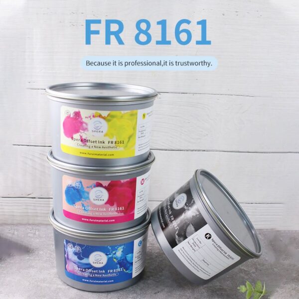 China Factory Direct Sale High Quality Eco-Friendly Sheet Fed Offset Printing Ink Fast Gross Quick Seting Soy Offset Ink CMYK – Bild 3