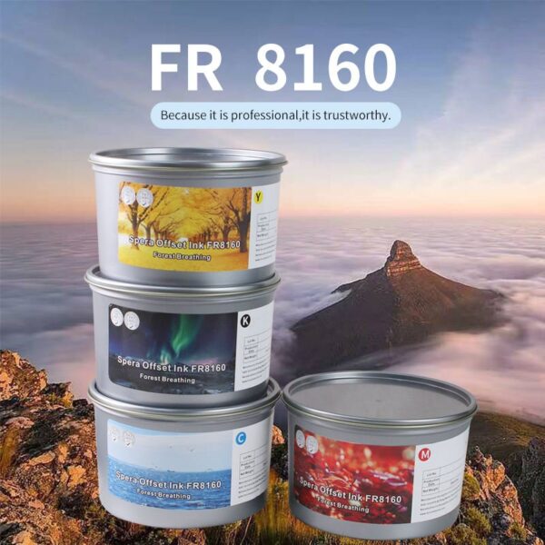 Pantone Color High Quality Eco- Friendly Offset Printing Ink Fast Dry High Brightness and Glossy CMYK Printing Ink - slika 3