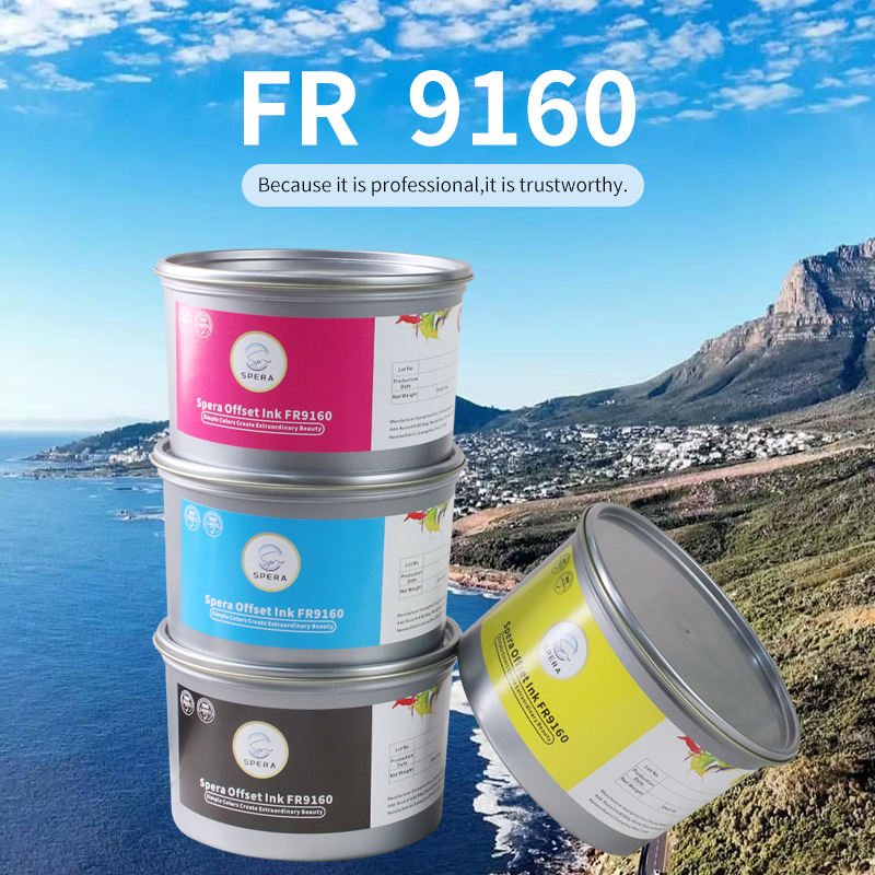 Hot sale Eco- Friendly Fast Dry Soy High Gloss Soy Offset Printing Ink Offset Ink CMYK for Packing Printing - Image 3