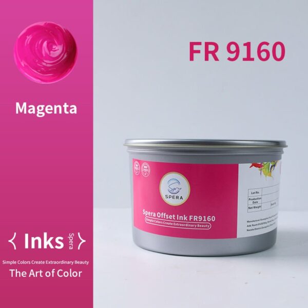 Custom High Gloss Quick Drying Sheet-fed Offset Printing Ink Offset Soy Ink Natural FR9160 CMYK - Imagem 3