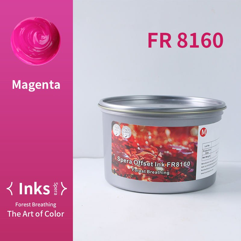 High Quality Fast Drying Eco-friendly Soy Offset Printing Ink CMYK FR8160 - Imagen 4