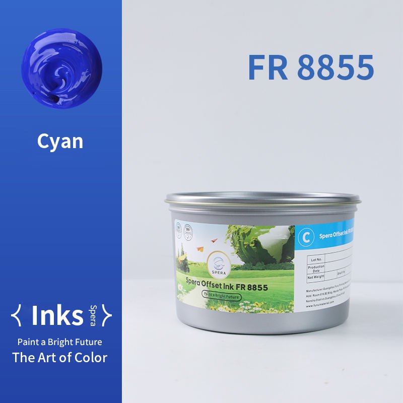 High Gloss Fast Dry Offset Printing Ink Soy Sheet-fed Offset Printing Ink FR8855 - Image 5