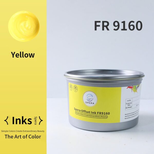Yoyo Quality Eco- Friendly High Gloss Fast Dry Soy Offset Printing Ink Offset Ink CMYK FR9160 - slika 6