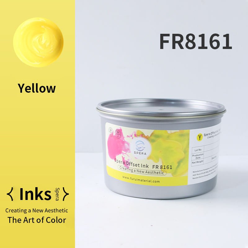 Eco- Friendly Offset Ink Fast Dry Soy High Gloss Offset Printing Ink Offset Ink FR8161 CMYK - Image 6