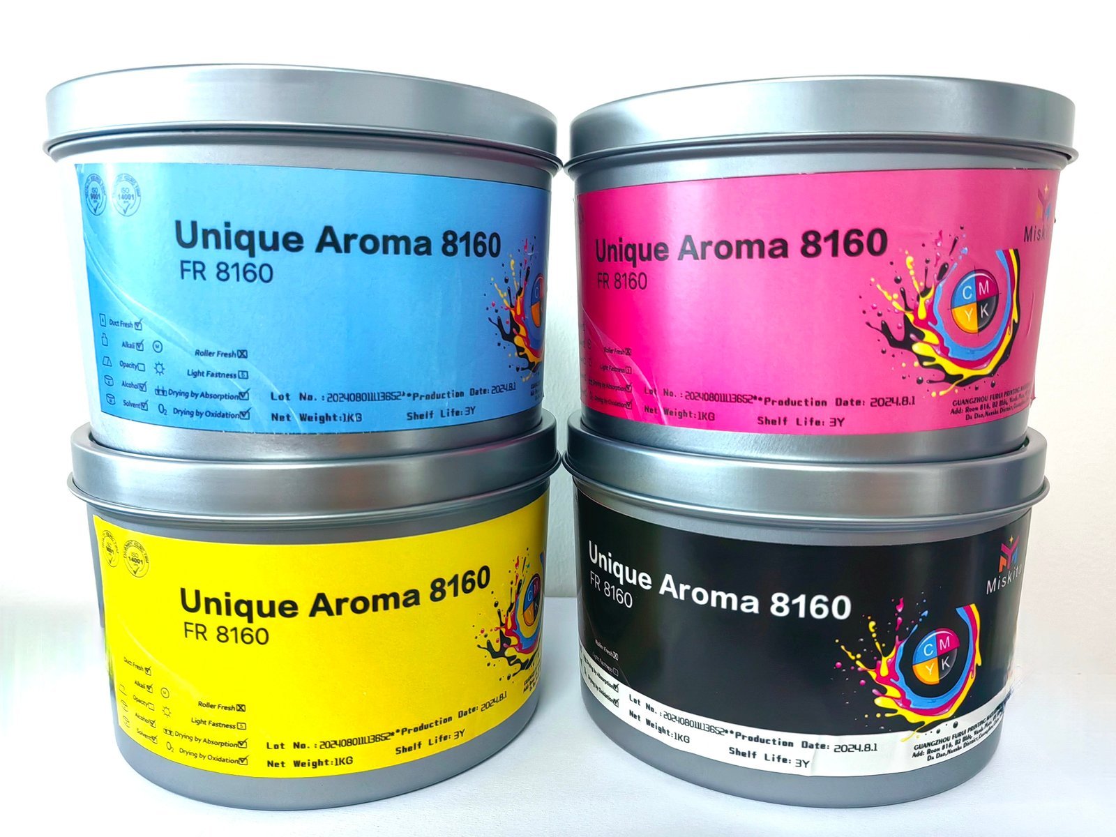 Eco-friendly Offset Printing Ink Soy Ink Offset Press Printing Ink CMYK FR8160 - Image 6