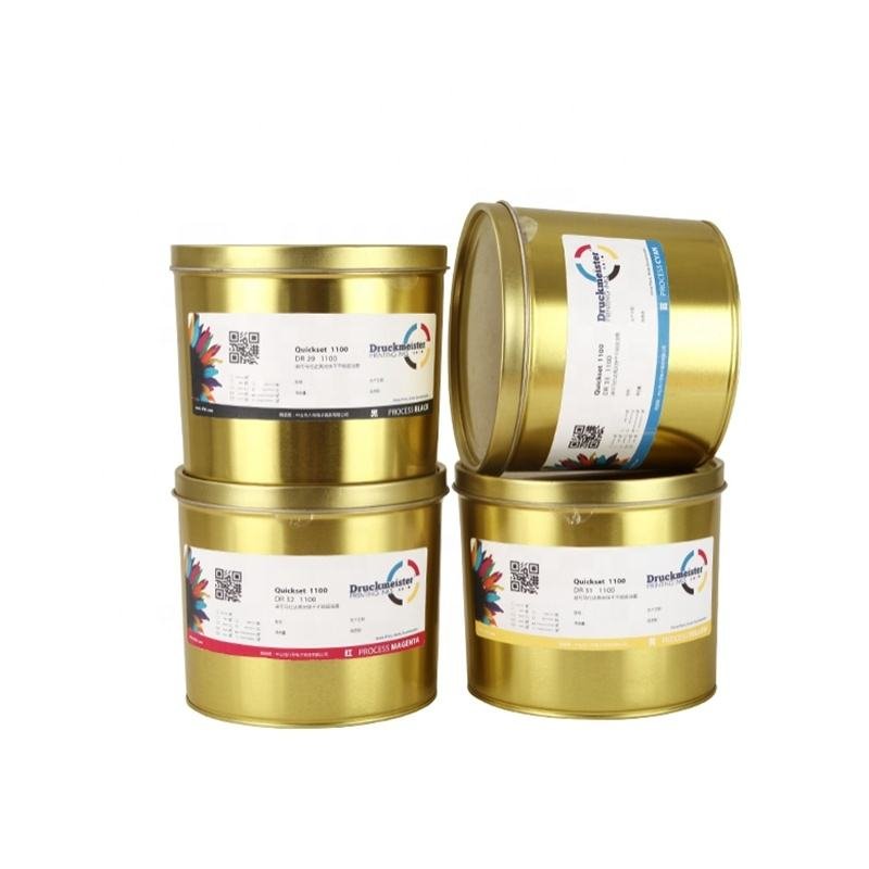 Glossy Fast Dry Offset Printing Ink Natural Earth 8800 CMYK - Image 7
