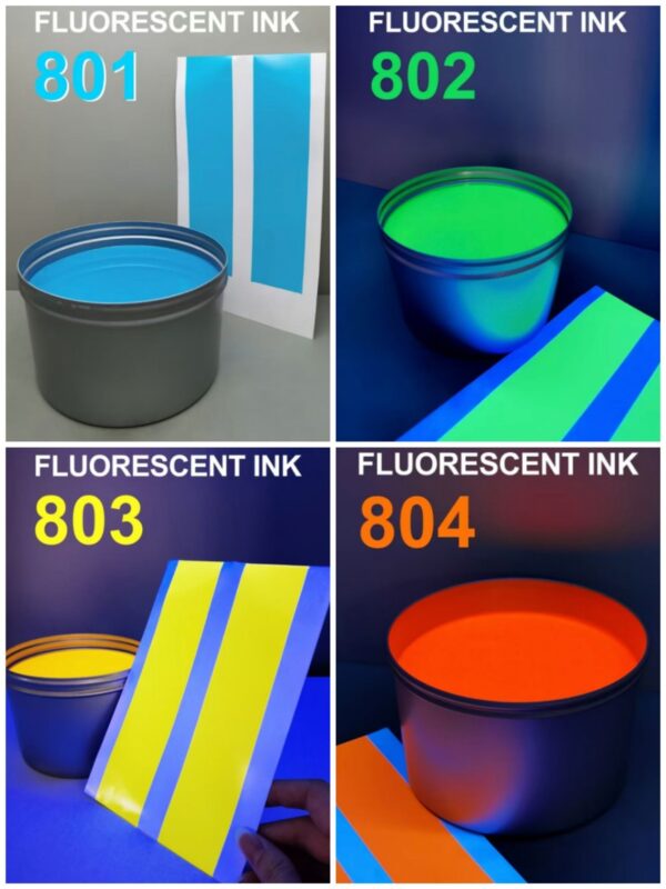 Wholesale Offset Soy Printing Ink Fluorescent Ink for Packaging Printing 801-804# - slika 7